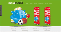 Desktop Screenshot of melamedia.nl